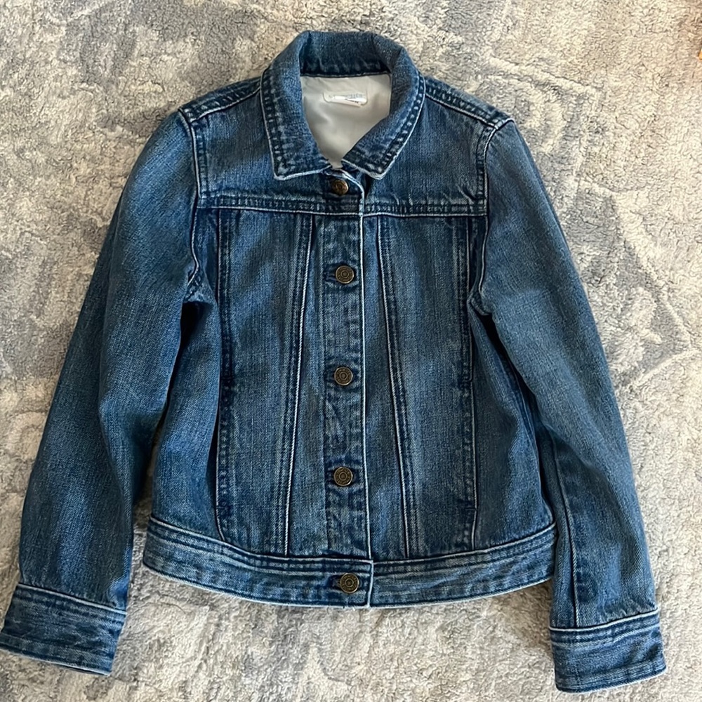 Crewcuts denim jacket size 6-7